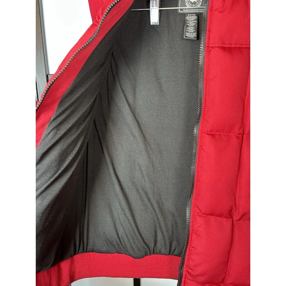 Buffalo David Bitton Puffer Vest Red‎ Men's Small